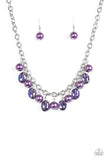 Celebrity Status - Purple Necklace - Box 1 - Purple