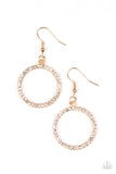 Champagne Chic - Gold Earrings