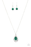 Cherished Treasure - Green Necklace - Box 6 - Green