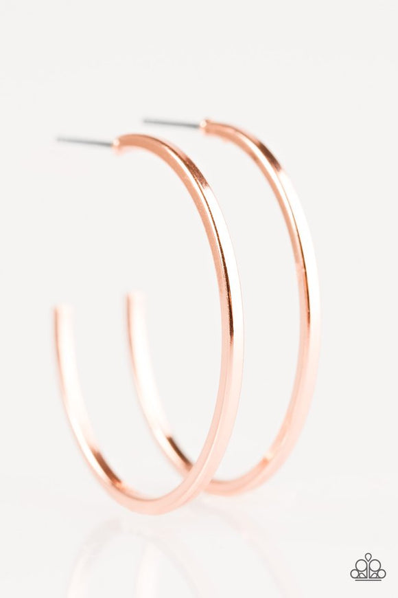 Classically Chic - Copper Hoop Earring