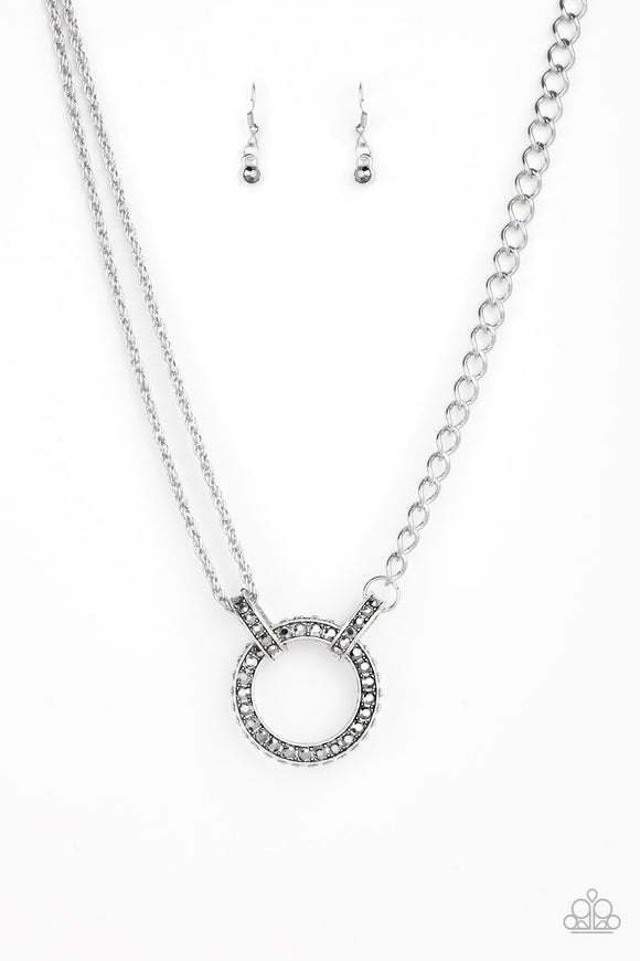 Razzle Dazzle - Silver Necklace - Box 1 - Silver