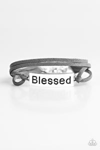 Feeling Blessed - Silver Urban Bracelet - Clasp Silver Box