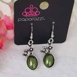 Floral Finery - Green Earring