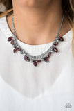 Glammed If I Do, Glammed If I Don't - Purple Necklace - Box 1 - Purple