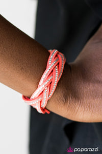 Glitter Patrol - Orange Urban Bracelet