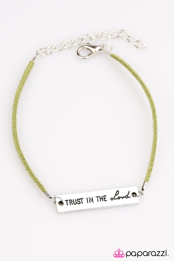 Have Faith - Green Bracelet