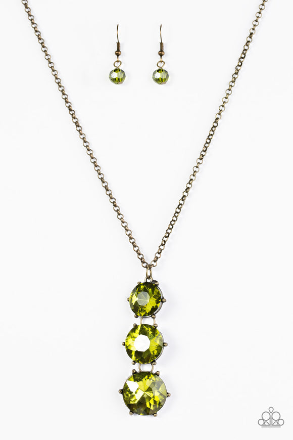 I Solemnly Swear To Sparkle - Green Necklace - Box 6 - Green