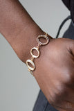 Beautiful Inside And Out - Gold Clasp Bracelet