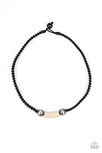 Gone Adventuring - Black Urban Necklace