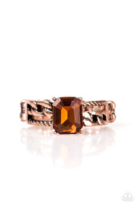 Jewel Of My Eye - Copper Ring - Box 11