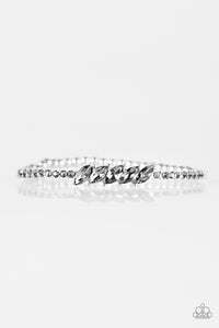 Lap Of Luxury - Silver Stretch Bracelet - Stretch Silver Box