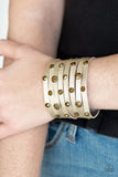 Go-Getter Glamorous - Brass Urban Bracelet