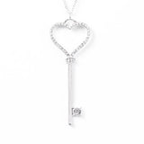 Love Is Key - White Necklace - Box 8 - White