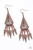 Me Oh MAYAN - Copper Earring