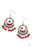 Meet Me At Midnight - Red Earrings - Box RedE1
