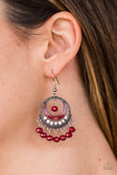Meet Me At Midnight - Red Earrings - Box RedE1