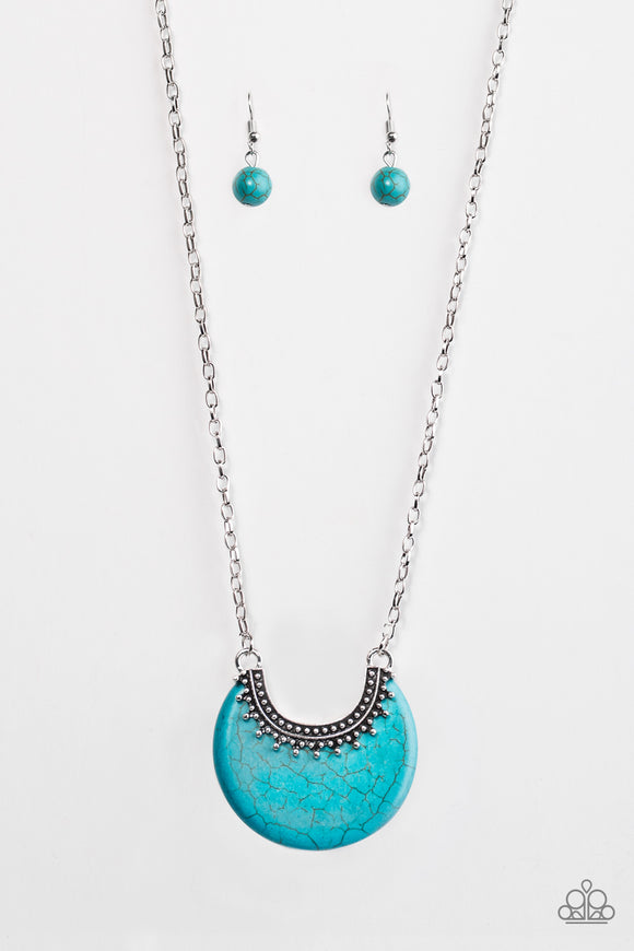 Mesa Moon - Blue Necklace