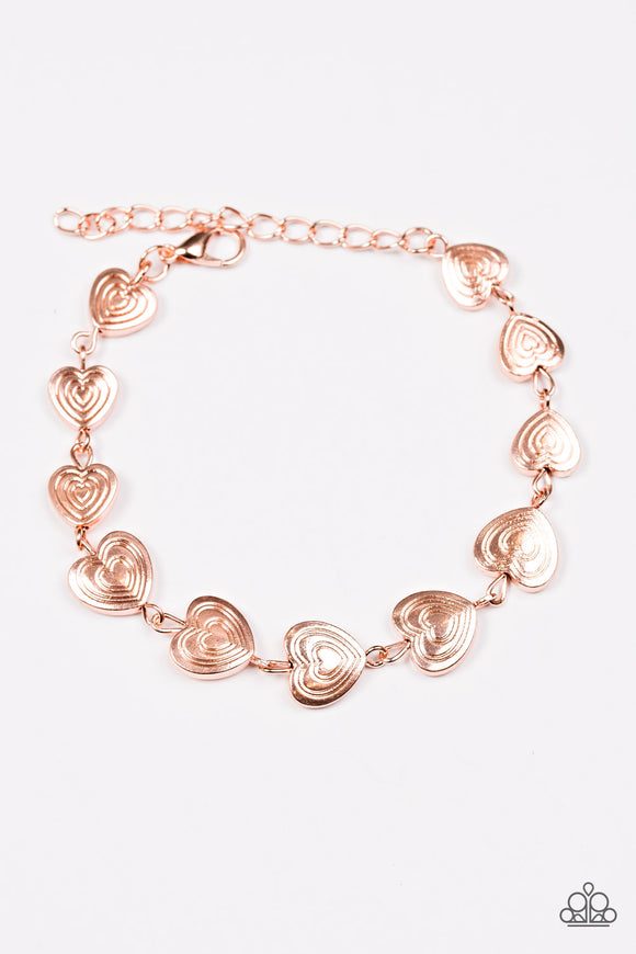 No Heart Feelings - Copper Bracelet