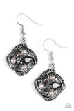 Prestigious Shimmer - Silver Earrings