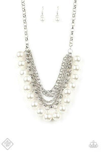 One-Way WALL STREET - White Necklace - Box 1 - White