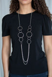 Ring In The Radiance - Black Necklace - Box 11 - Black