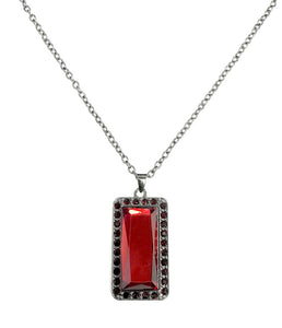 Bada BLING Bada Boom - Red Necklace - Box 4 - Red