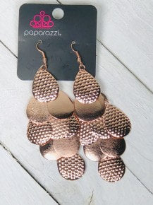 Chime Time - Copper Earring