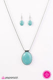 Lounging At The Lagoon - Blue Necklace - Box 5 - Blue