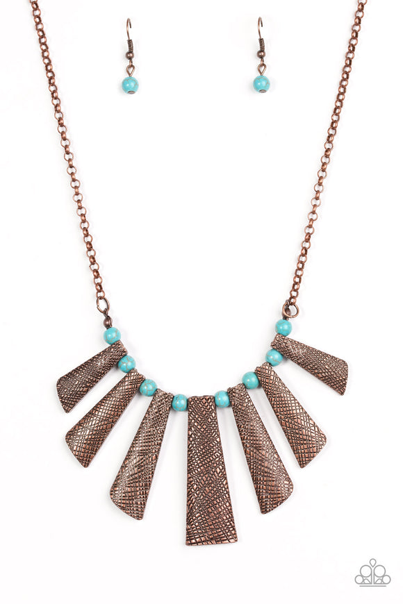 Sassy Stonehenge - Copper Necklace - Box 5 - Copper