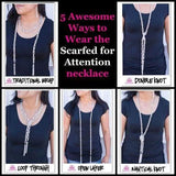 SCARFed For Attention - Blockbuster - Gold Necklace