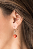 Set The World on WIRE - Orange Necklace - Box 1 - Orange