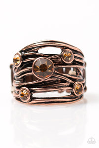 Sparkle Struck - Copper Ring - Box 11