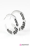 SPRING It On - Silver Hoop Earring