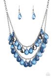 Storm Warning - Blue necklace - Box 8 - Blue