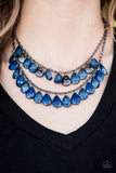 Storm Warning - Blue necklace - Box 8 - Blue