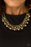 The Fierce Lady - Brass Necklace - Box 3 - Brass