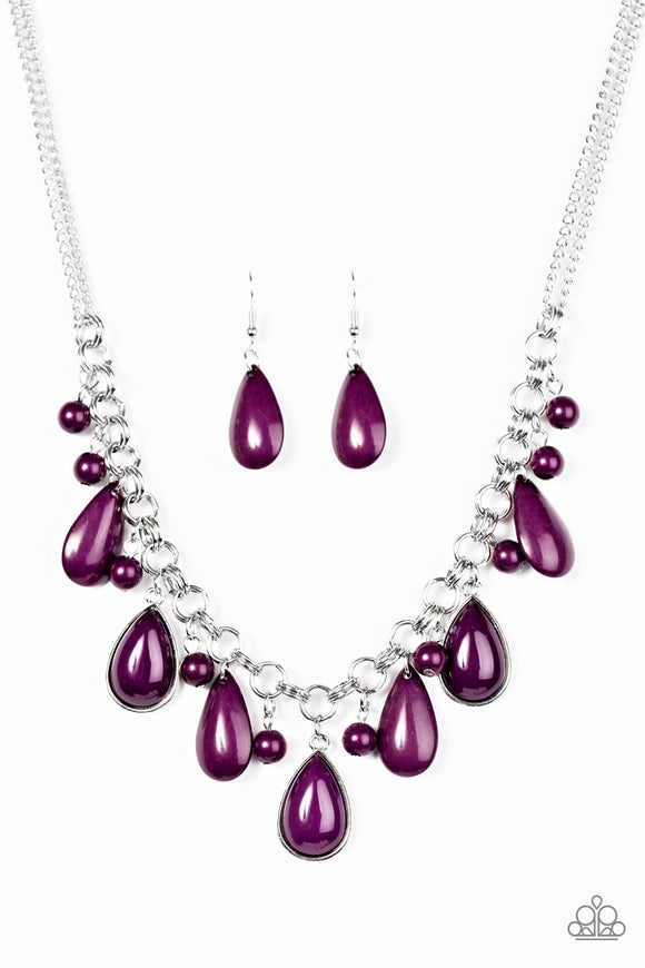 This Side Of Malibu - Purple Necklace - Box 1 - Purple