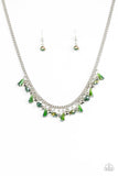 Twinkling Treasure Trove - Green Necklace - Box 7 - Green