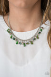 Twinkling Treasure Trove - Green Necklace - Box 7 - Green