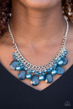 Twinkly Typhoon - Blue Necklace
